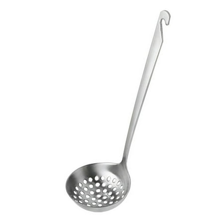 

1pc Household Hot Pot Cooking Colander Stainless Steel Slotted Spoon (Silver)