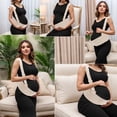 thumbnail image 5 of Unique Bargains Pregnancy Belly Band Belly Band with Adjustable Straps Belly Band for Pregnant Women Maternity Belt Large Skin Color XX Large Skin Color, 5 of 6