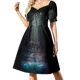 thumbnail image 3 of Vestido sin mangas Madre Tierra, vestido de noche para mujer, ropa elegante para mujer, ropa de verano para mujer, 3 of 7