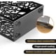thumbnail image 5 of Servilletero, caja de almacenamiento de metal con diseño de árbol y pájaro, soporte de almacenamiento de papel de mesa de acero inoxidable con tapete antideslizante para encimera, cocina, mesa de com, 5 of 5