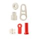 thumbnail image 3 of Accesorios de mejora de marchas de aleación de aluminio, piezas de repuesto para Axial SCX6 1/6, modelo de simulación, accesorios Blanco Hugo Piezas de cambio de marchas, 3 of 6