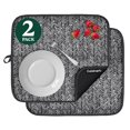 thumbnail image 1 of Cuisinart Tapetes Para Secar Platos Para Encimera De Cocina - (2) Tapetes Para Secar Platos De Cocina Ultra Absorbentes De 16 "X 18" - Respaldo De Malla Plegable Lavable A Máquina Tapete Para Platos D, 1 of 5