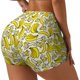 thumbnail image 1 of Fotbe Banana Shorts Sin Costuras – Shorts Deportivos de Cintura Alta para Mujer, Elásticos para Gimnasio, Yoga, Running o Ciclismo-Medium, 1 of 8