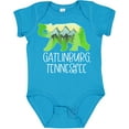 thumbnail image 3 of Inktastic Gatlinburg, Tennessee Mountains and Bear Shape Boys or Girls Baby Bodysuit, 3 of 5