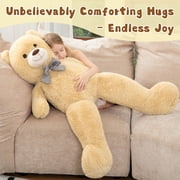 MorisMos Giant Teddy Bear 4ft Stuffed Animal Soft Big Stuffed Bear Plush Toy
