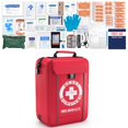 thumbnail image 1 of Besst Survivor Comprehensive First Aid Kit -Labeled Compartments for Trauma & Emergencies, Compact Emergency Kits for Car, Boats, Camping, Hurricanes, 1 of 8