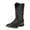 Black#008 B, variant on Cowboy Boots For Men Western Boot Durable Fashionable Retro Classic Embroidered Pull On Slip Resistant Boots,Black