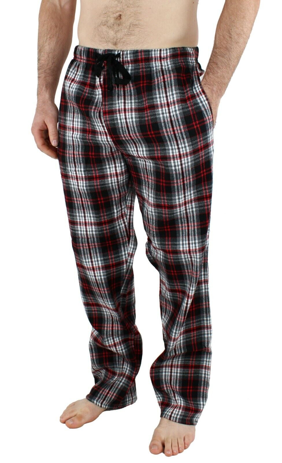 Comfy Lifestyle Mens Lightweight Flannel PJ Pajama Sleep Bottom Lounge ...