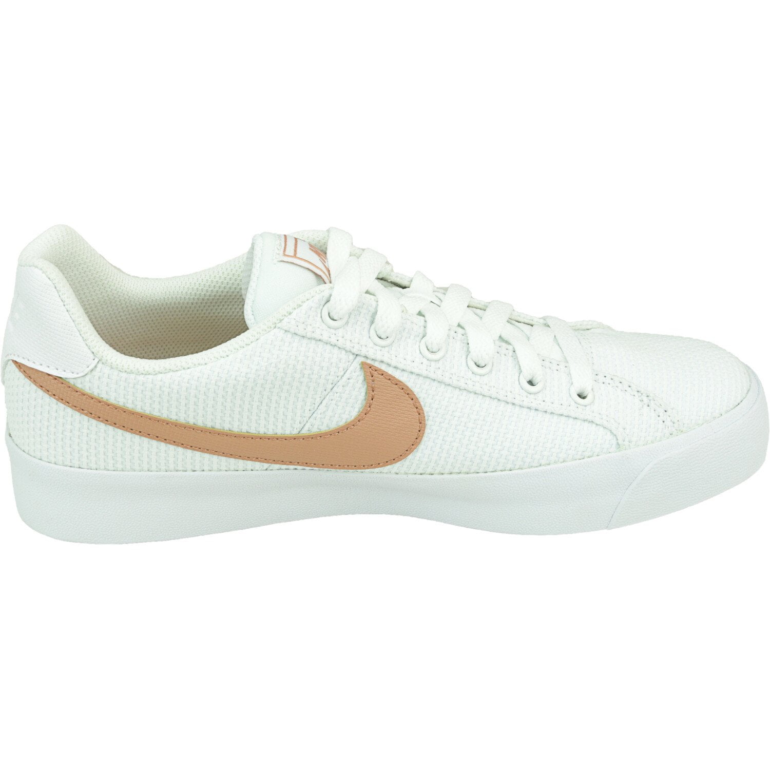 nike court royale white rose gold