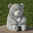 thumbnail image 2 of Home & Garden Bear Pudgy Pal Polyresin Yard Decor Bee Hive 16335, 2 of 8