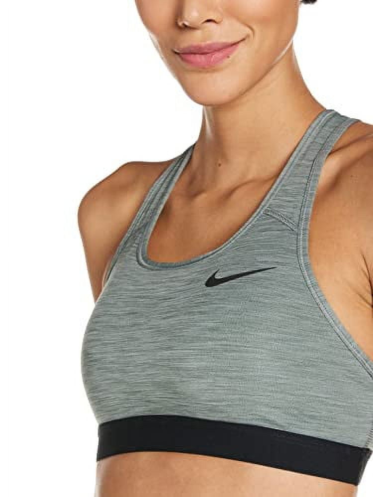 nike women's medium support non padded sports bra with band