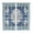 Blue, variant on Sage Green Kitchen Curtains 96 Inch Length, Boho Retro Decorative Abstract Floral Ethnic Grommet Top Bedroom Living Room Curtains, Light Filtering Cafe Curtain Drapes 2 Panels Set 104''x96''