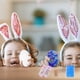 thumbnail image 4 of Regalos Únicos de Cesta de Pascua para Niños Decoración de Pascua Huevos Set de Espuma de Bricolaje 10x8cm / 3.94x3.15In con Pegatinas de Arcilla Rellenos de Huevos de Pascua para Niños, 4 of 6
