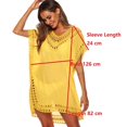 thumbnail image 2 of KOMOO Women Boho Hollow Cover Ups Dress Crochet Loose Dress Semi See Through Beach Dress Oversize, 2 of 4