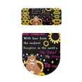 thumbnail image 2 of HELLHERO Elastic Fabric Toilet Seat Cover for Hotel Home Mother's Day Bathroom Set Toilet Seat Covers with Fits All Toilet Shapes 2-Piece,, 2 of 5