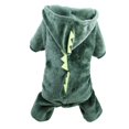 thumbnail image 5 of Ropa de perros, chaqueta con capucha para mascotas, abrigo, suéter, suéteres, monos para perros al aire libre, hombre, mujer, días fríos, XXL, 5 of 5