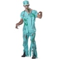 thumbnail image 3 of California Costumes Doctor Scrubs Adult Costume Small Male, 3 of 3