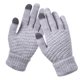 thumbnail image 4 of pares de guantes de invierno para pantalla táctil para mujer, guantes de punto con forro polar cálido, puños elásticos, guantes de invierno para mensajes de texto, 4 of 6
