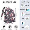 thumbnail image 6 of Pioneer Flower Backpack for School,Cute School Bag,Schoolbag with Adjustable Shoulder Straps & Padded Back,13.4"x11"x4.7", 6 of 6