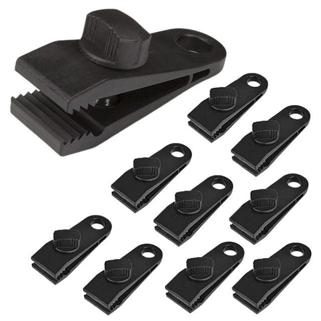 10 Uds Clip para lona tiendas Clip portátil impermeable instantánea abrazadera para toldo para cubierta de barco toldo YUNYI BRAND Deportes