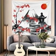 thumbnail image 2 of DaShan Japanese Anime Tapestry Wall Hanging,Cherry Blossom Mountain Wall Decor for Bedroom Living Room Dorm, 60"Wx50"L, 2 of 6
