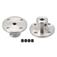 thumbnail image 1 of Unique Bargains 3.17mm Inner Dia H12*D10 Rigid Flange Coupling Motor Guide Shaft Coupler Motor Connector 2PCS for DIY Parts, 1 of 5