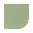 thumbnail image 6 of Hudson Baby Infant Girl Flannel Washcloths, Eucalyptus 10Pk, One Size, 6 of 7