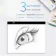 thumbnail image 5 of Kitchen Accessories Portable A5,A4,A3 Tracing Led Copy Board Light Box,Slim Light Pad, Usb Power Copy Drawing Board Tracing Light Board For Artists De, 5 of 5