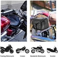 thumbnail image 3 of Dream Apparel Motorcycle Saddle Bags Leather Motorcycle Luggage Bag Waterproof Universal, 3 of 6