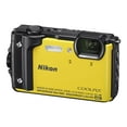 thumbnail image 2 of Nikon w300 Waterproof Underwater Digital Camera with TFT LCD, 3, Yellow (26525), 2 of 6