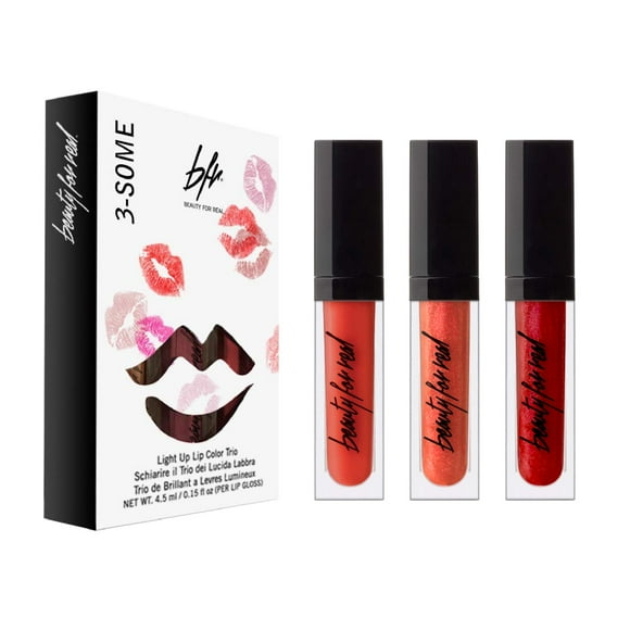 Lip Trio Beauty For Real So Hot con crema, color y brillo para labios