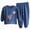 boy outfits-Navy, variant on TOWED22 Toddler Boys Casual Fall 2Pcs Set Long Sleeve Print Pattern Pullover Tee Elastic Waist Joggers Soft Warm Outfits Clothes(Blue,18-24 M)