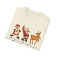 thumbnail image 4 of Holiday Dancing Santa Reindeer Snowman Elf Gingerbread Tee, 4 of 6