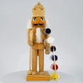 thumbnail image 2 of Unpainted DIY Nutcracker with 6 Colors Paint Kit And Brush 10 inch, 2 of 3