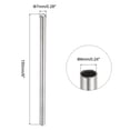 thumbnail image 2 of Thermowell Pipe Immersion Well 1/4" ID 9/32" OD 6" Stainless Steel 304 for Thermowell Brewing Thermometer 5 Pack, 2 of 5