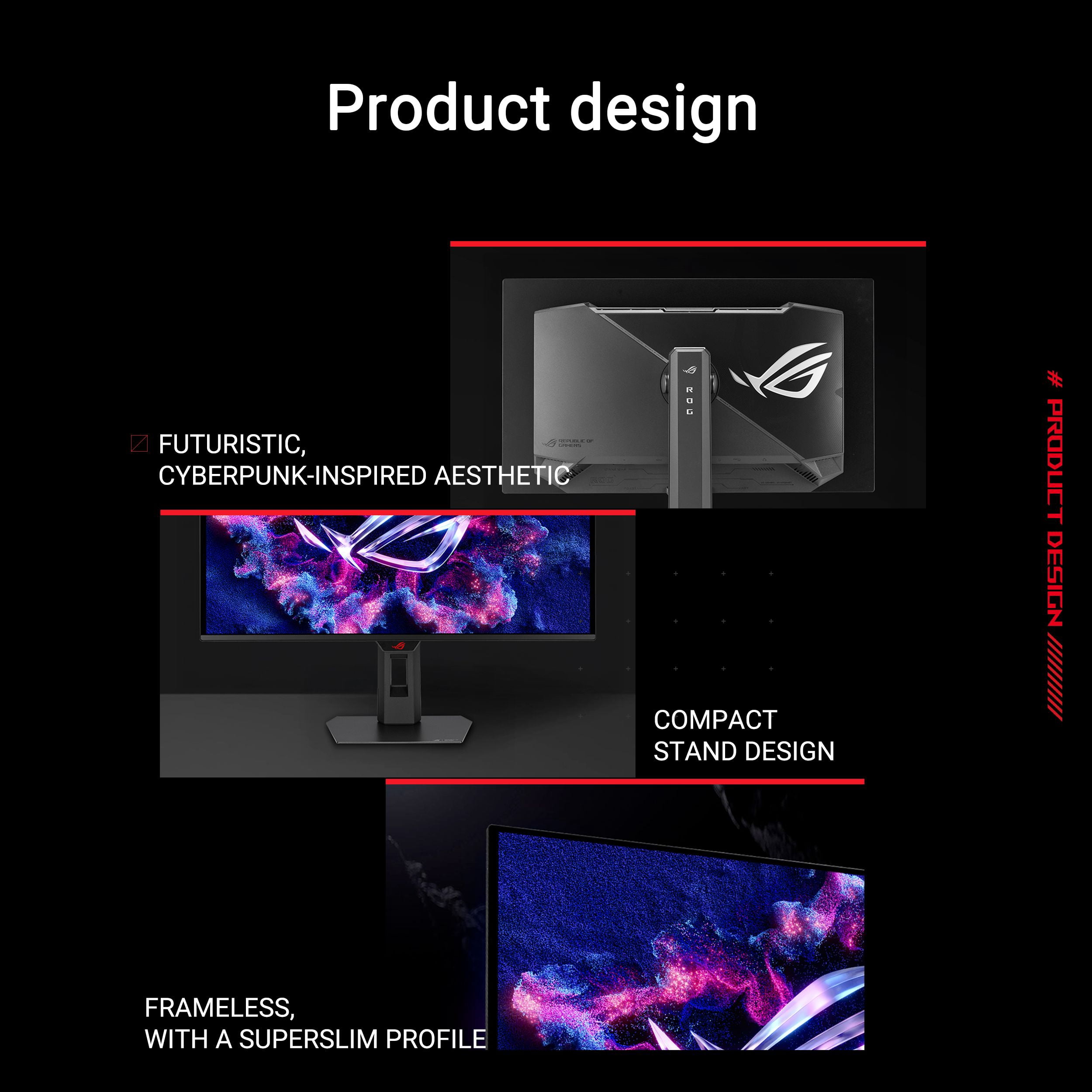 ASUS ROG Strix OLED 27" 1440P Gaming Monitor (XG27AQDMESZ) - QHD, QD-OLED, 240Hz, 0.03ms