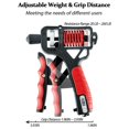 thumbnail image 4 of Entrenador de Fuerza de Agarre Distancia/Resistencia Ajustable 20-260LBS, Agarre Manual de Goma Antideslizante ErgonóMico, Resorte Doble, 4 of 5