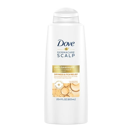 Dove Dermacare Scalp Dryness & Itch Relief Anti-Dandruff Conditioner, 20.4