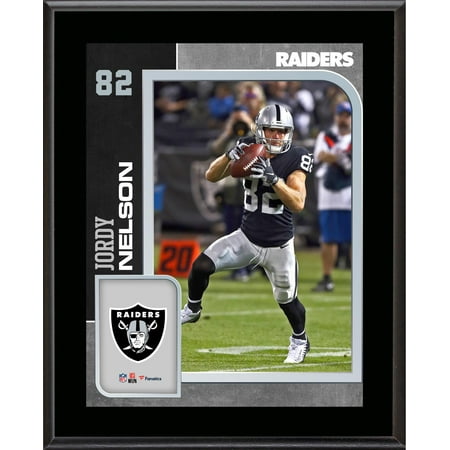 Oakland Raiders Nfl Hand Signed - Jordy Nelson Oakland Raiders 10.5