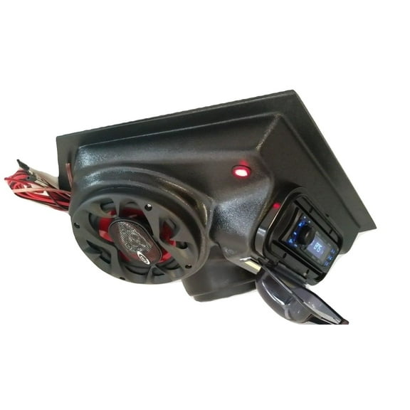 Overhead Stereo Radio Console UTV Polaris RZR Ranger General 6.5" Speakers!