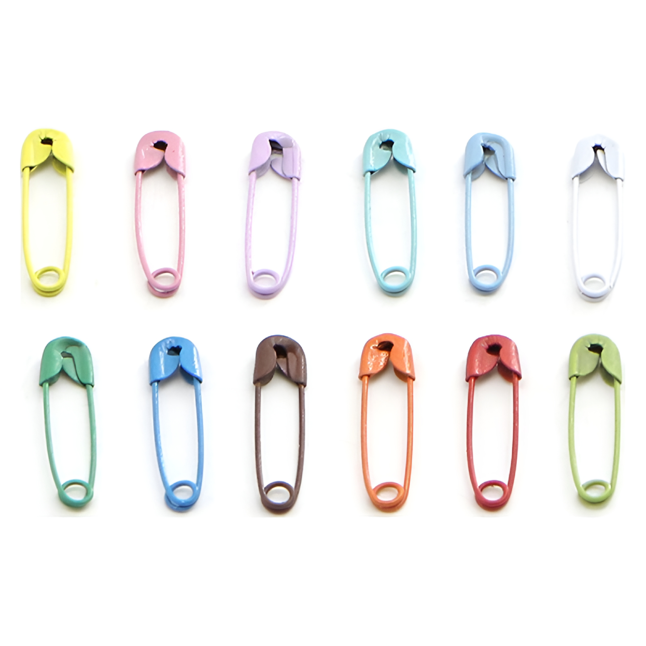 TUWAFE 2026 New 19Mm 600Pcs Premium Safety Pins,Colored Safety Pins Bulk Sewing Pins for Diy Craft Making and Clothing,Knitting Stitch Marker,Colorful Safety Pins for Clothes