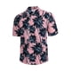 thumbnail image 4 of Camisa de manga corta para hombre, camisa hawaiana con estampado de coco Tropical y botones en la parte delantera, camisa con cuello vuelto Vintage, 4 of 8