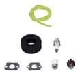 thumbnail image 2 of Air Filter Spark Plug Set,Fuel Air Filter Fuel Fuel Line Primer Bulb Set Trimmer Tune Up Kit Top Tier Quality, 2 of 6