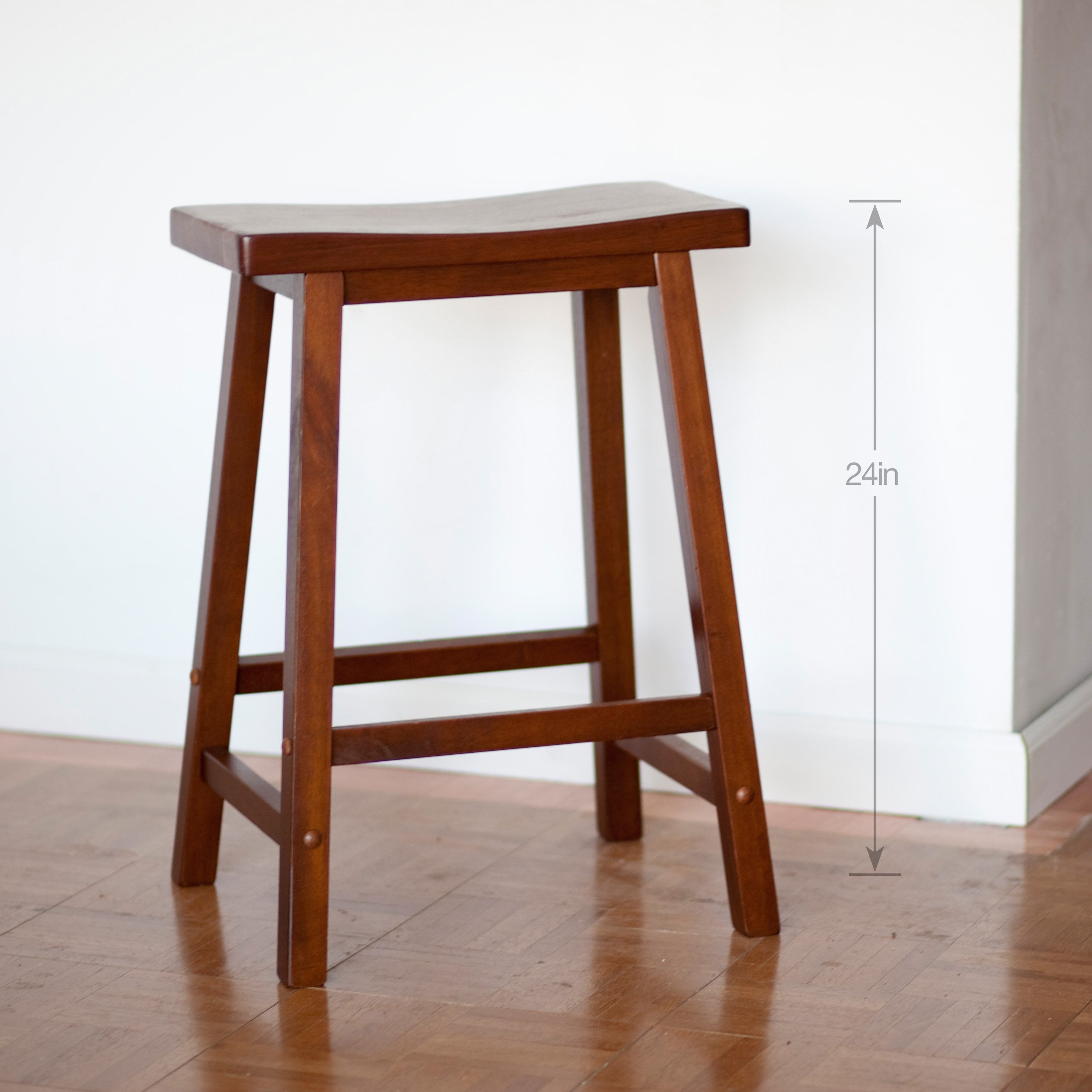 Winsome Saddle Seat 24 Inch Counter Stool Walnut Home Design Ideas Winsome Wood 24 Inch Rta Single Saddle Seat Counter Stool Walnut