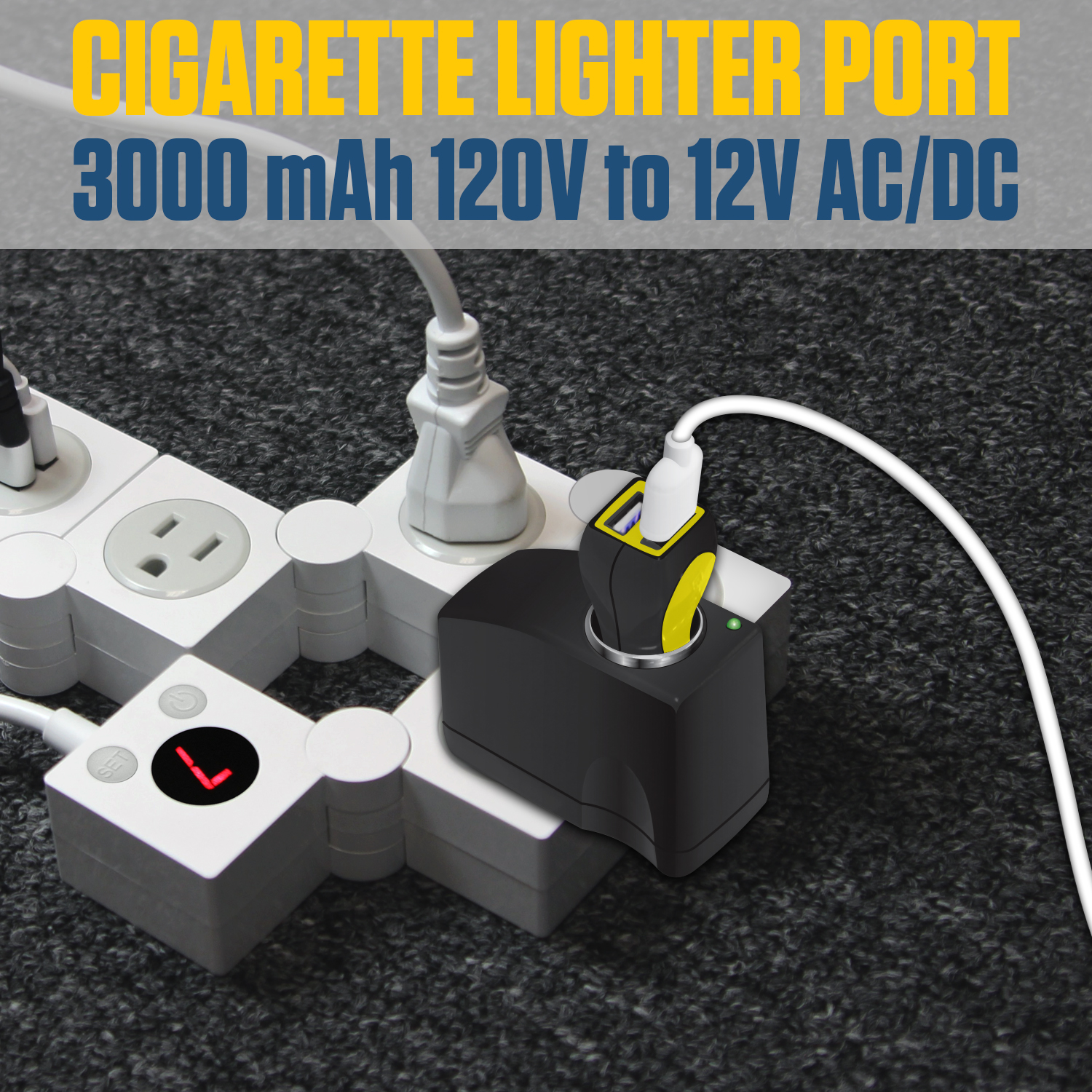 Cellet 120V AC to 12V DC Power Converter Adapter photo 4