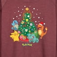 thumbnail image 3 of Pokémon - Holiday Designs - Women's Lightweight French Terry Long Sleeve Shirt, 3 of 5