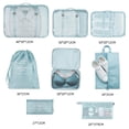 thumbnail image 4 of 2023 New 8 Pcs Travel Organizer Storage Bags Clothes Shoe Tidy Pouch Waterproof Portable Luggage Suitcase Packing Case, 4 of 5