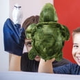 thumbnail image 2 of Stuffed Interactive Toy Adorable Turtle Puppet Plaything Story Telling Hand Puppet, 2 of 9
