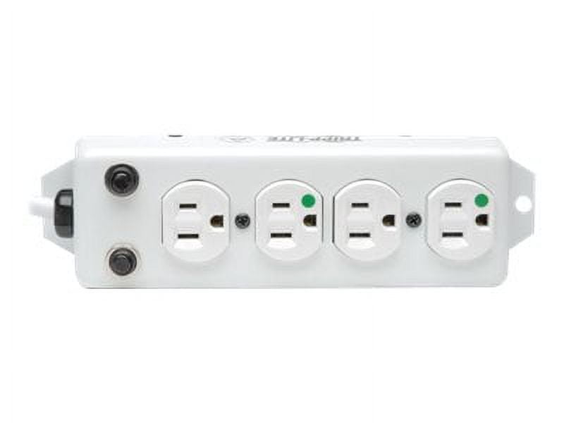 Tripp Lite 4-Outlet Medical-Grade Power Strip for Patient-Care Areas