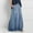 Light Blue, variant on JNGSA Women's Plus Size Denim Skirts Cowboy Comfortable Stretch Skirts with Buttons Summer Casual Loose Maxi Jean Shorts with Pockets Blue